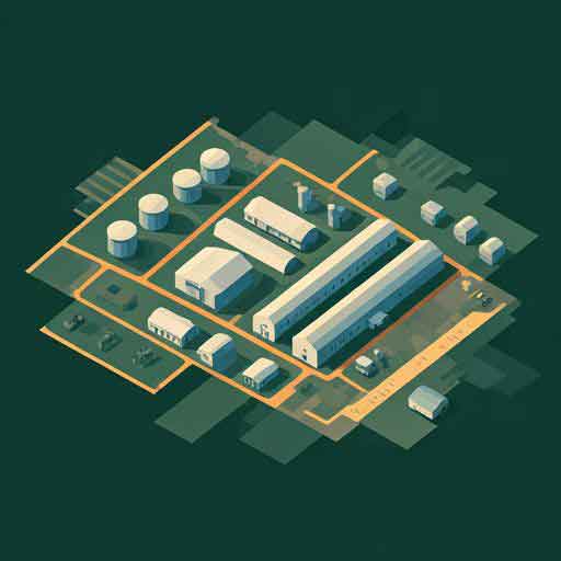 Map placeholder for the Narowal LPG plant location